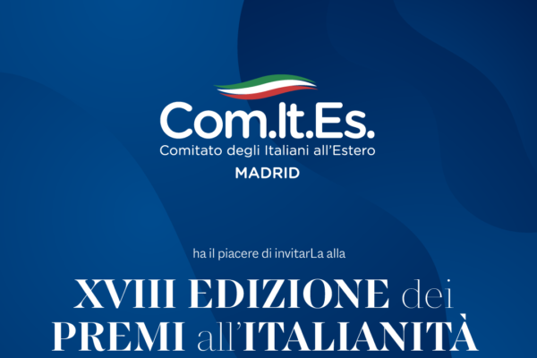 premi all'italianità Comites di Madrid 2024