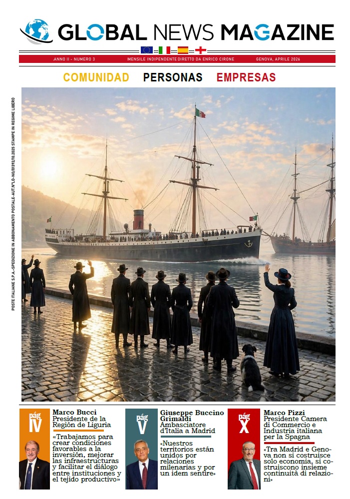 UTOPIA preente nel numero di aprile del Global News Magazine